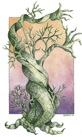 the Suicide Tree; copyright www.marrusart.com 2001